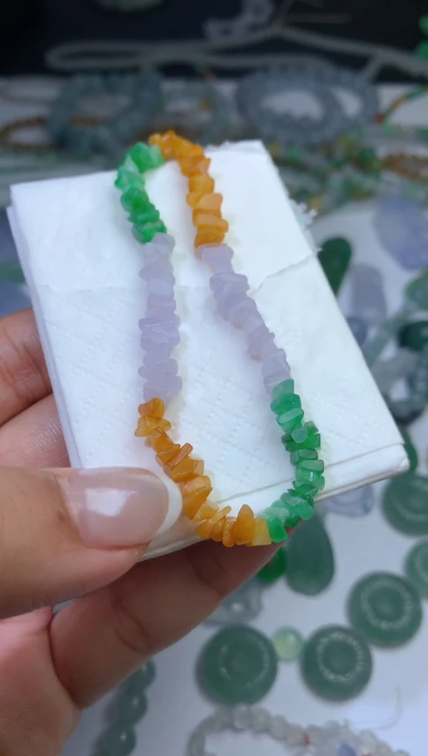 未镶嵌定制翡翠毛货