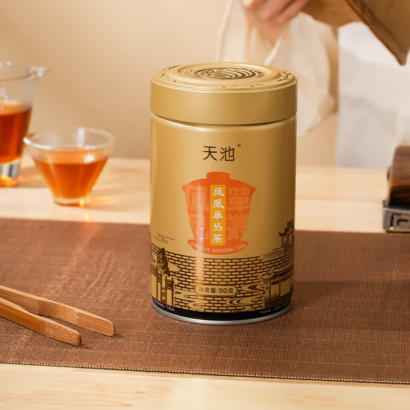 天池茶业优选蜜兰香单枞春茶正宗潮州凤凰单丛茶罐装90g