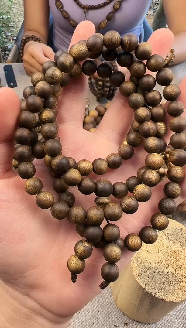 手串沉香奇楠沉水浮多圈圆珠卡9-42克多样性发一