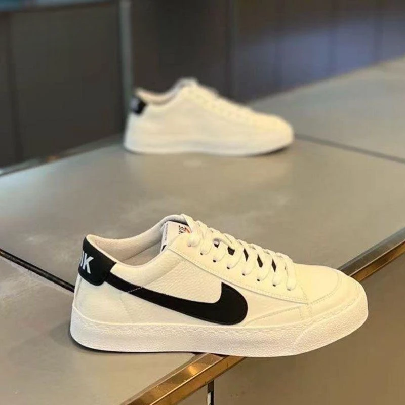 淳启2025夏季新款透气舒适百搭纯色板鞋潮流时尚舒适运动男鞋