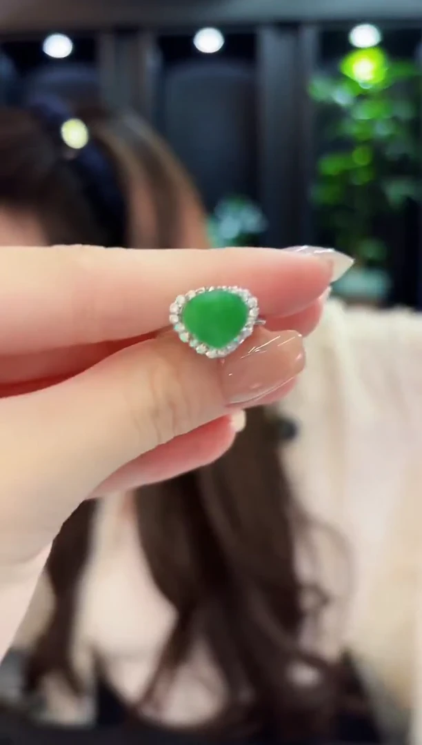 未镶嵌戒指翡翠  缅料A货/支持复检/一件