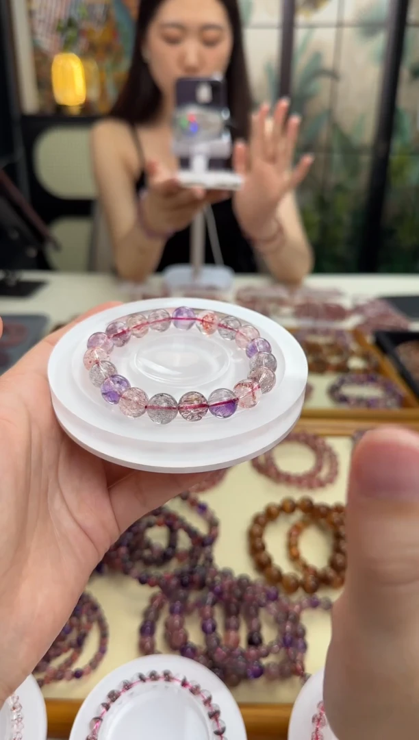 未镶嵌手串水晶仙女超10mm+ 多样性发一