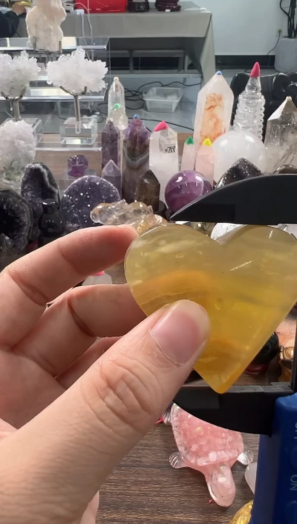 未镶嵌珠宝奇石萤石M700  约4.9cm