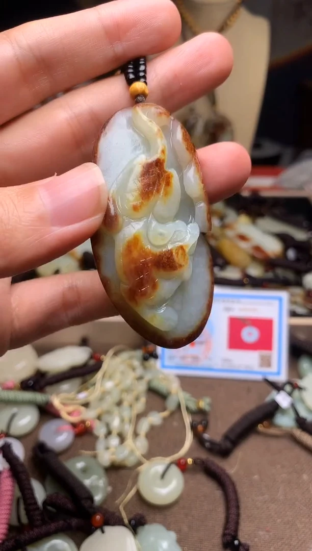 颈饰未镶嵌和田玉新疆料青海料清水和田玉吊坠