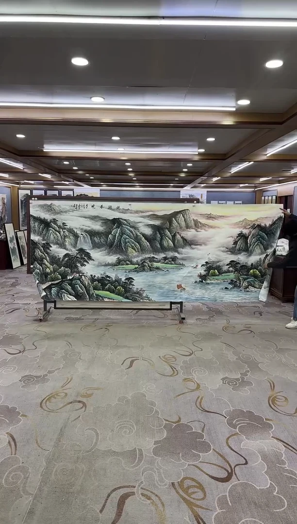 绘画Y-邵明义-大丈二-山水画