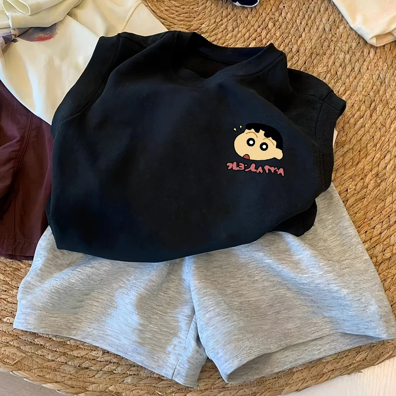 儿童纯棉背心短裤套装2025夏季新款中小童无袖帅气百搭印花两件套