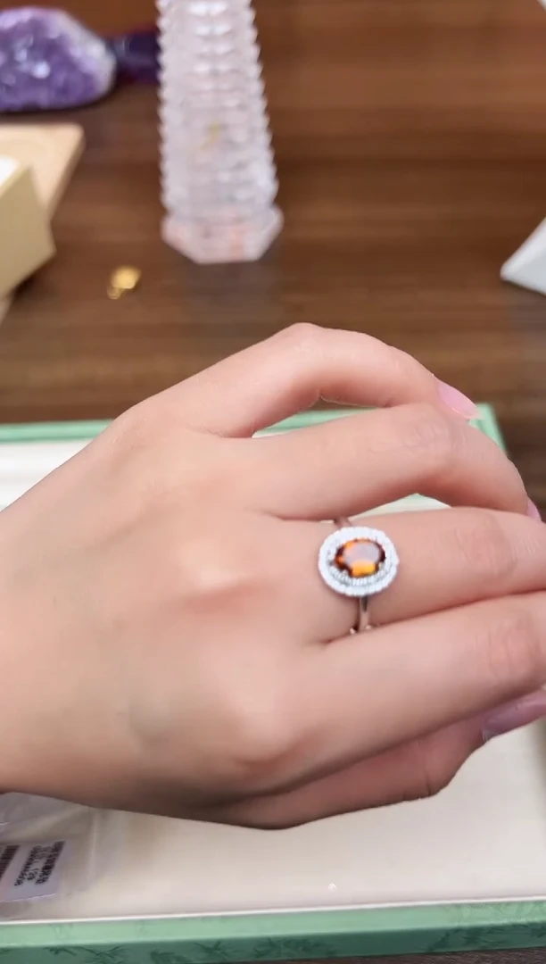 未镶嵌戒指水晶悦1832