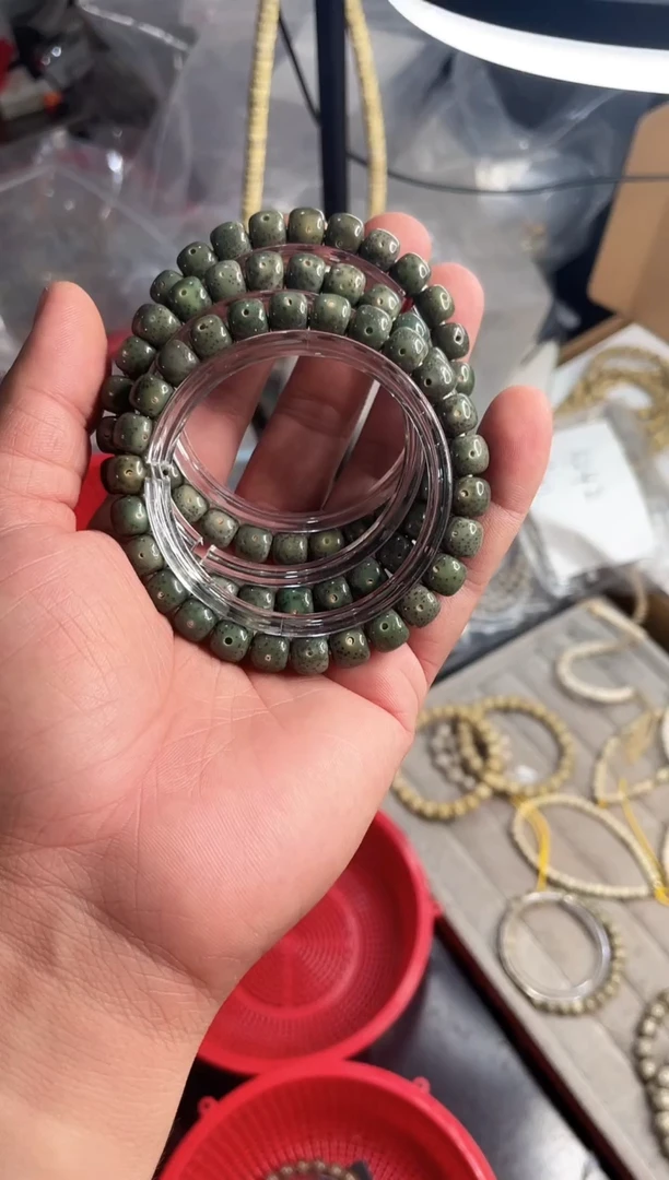 星月菩提手串海南星月菩提《G15》9X8单圈