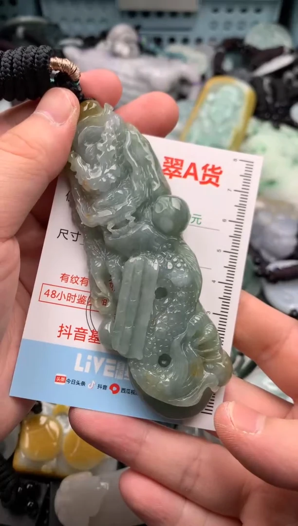 吊坠(不含链)未镶嵌翡翠1