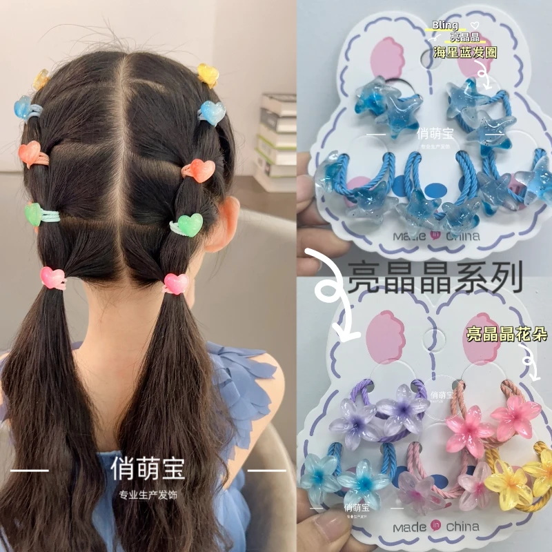 【俏萌宝】中国风甜美休闲风发饰不伤发发圈皮筋头饰头绳宝宝儿童