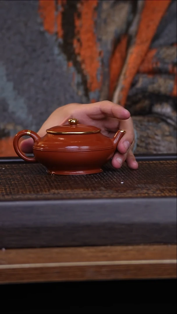 茶壶紫砂宜兴手工原矿紫砂壶001