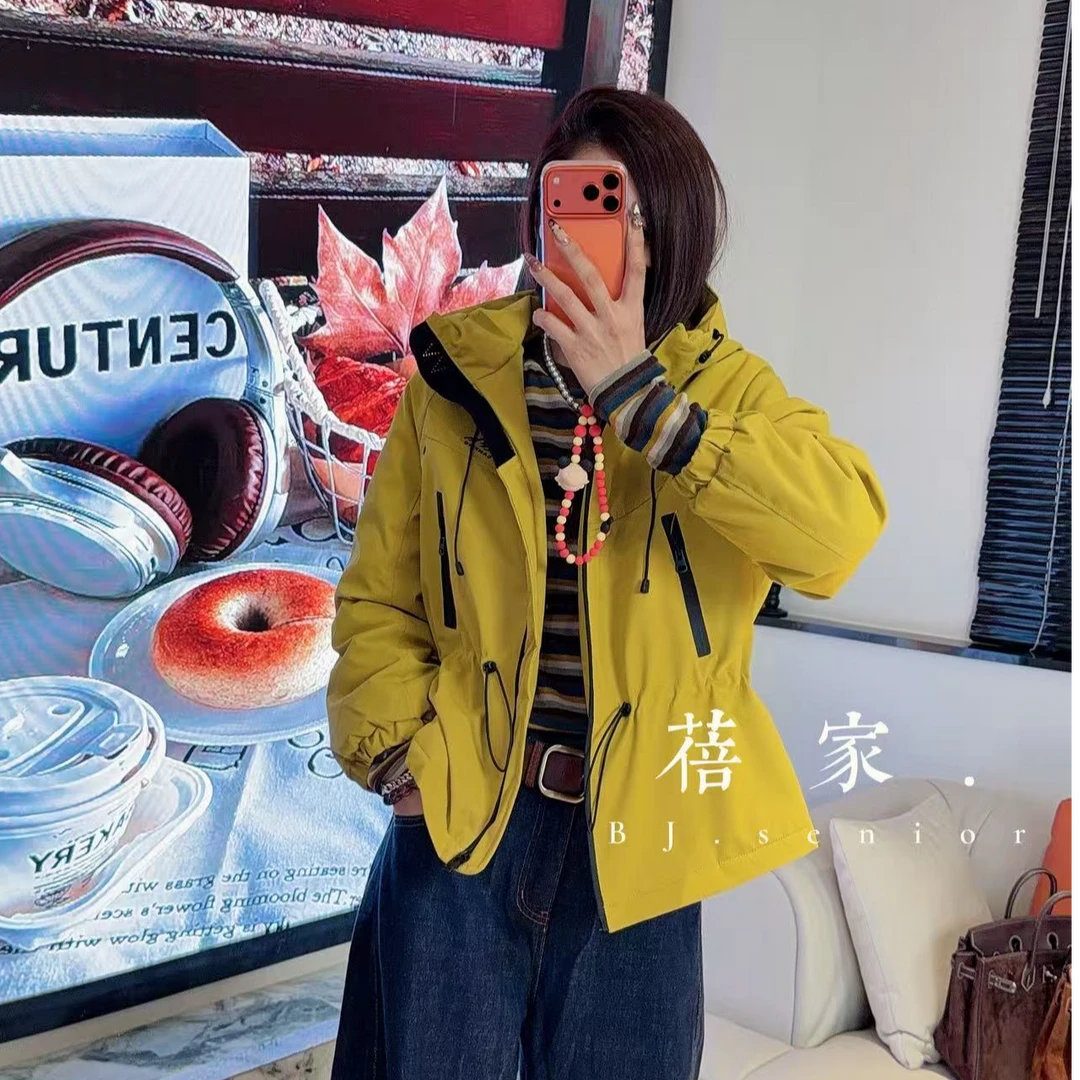 BJ.senior  【越来越好】 夹棉常规款冲锋衣 -015