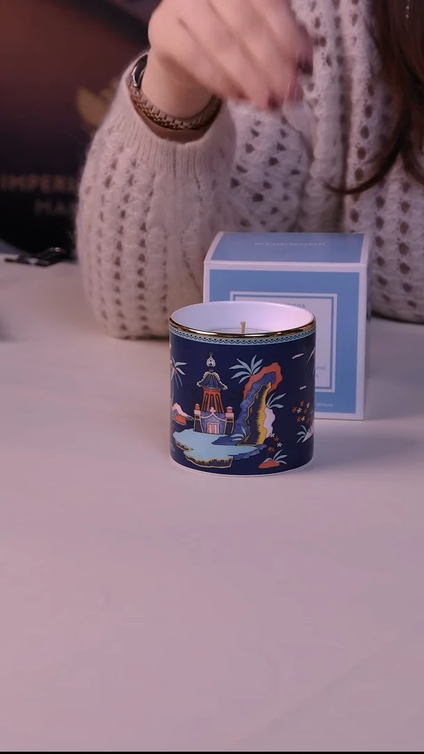 伍德  香薰蜡烛 蓝塔物语