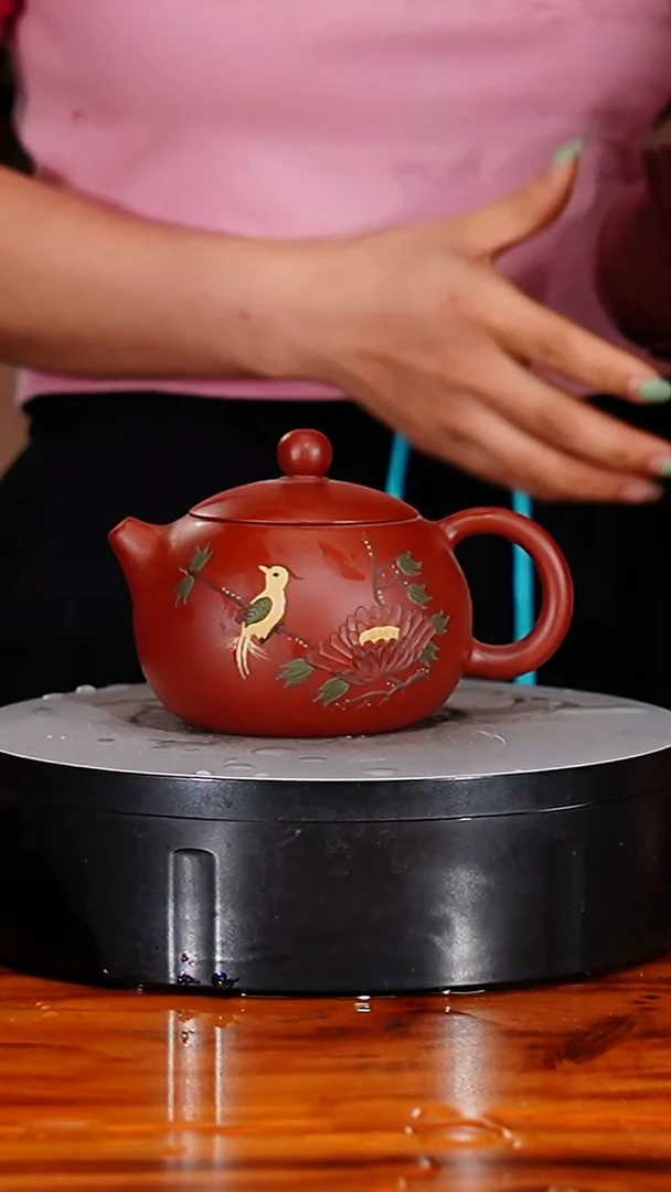 宜兴原矿紫砂壶茶壶350C