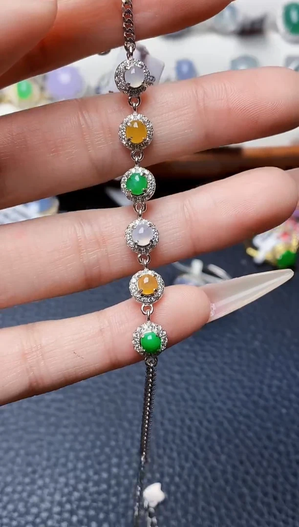 银S925镶嵌戒指翡翠1814