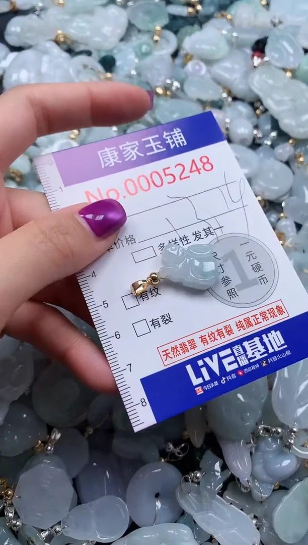颈饰未镶嵌翡翠5248