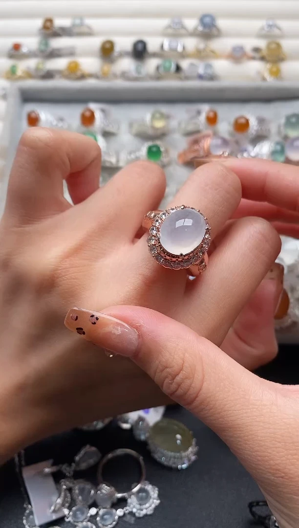 未镶嵌戒指翡翠6666666+5