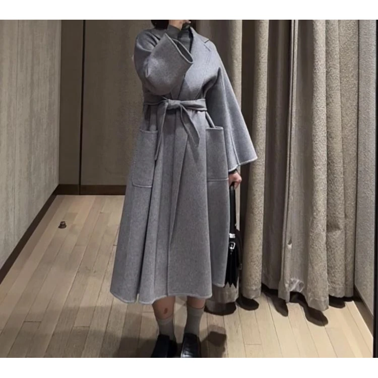 麦丝玛拉/大衣/95新/山羊绒/[251129RX0004]