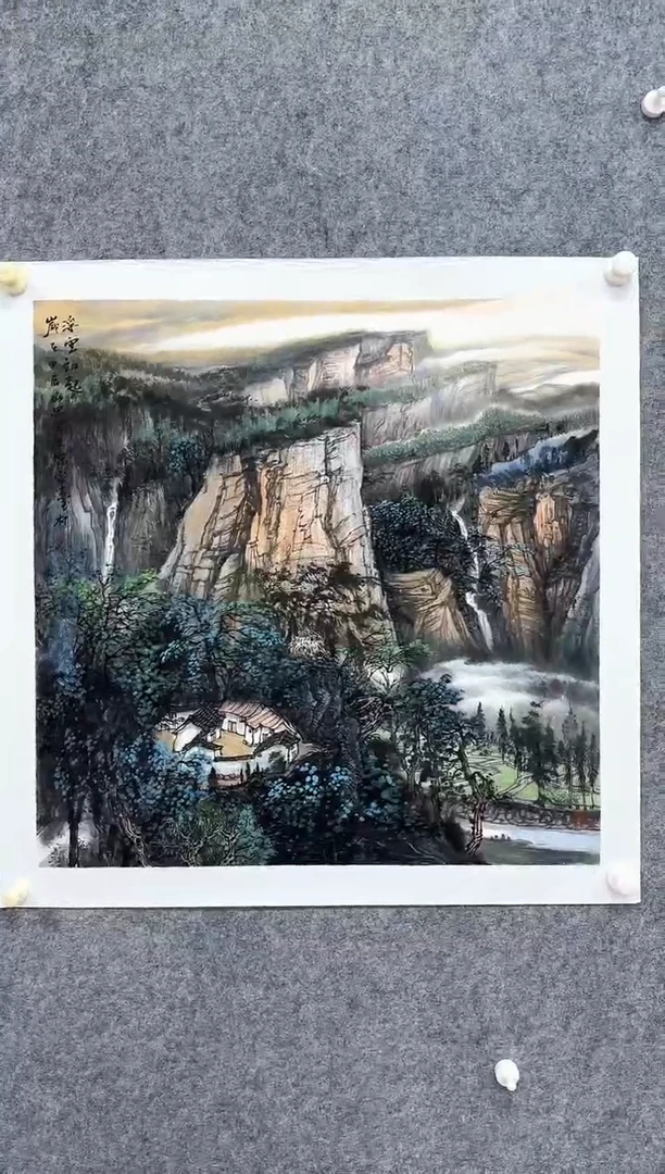 国画ST-LZZ老师绘画作品