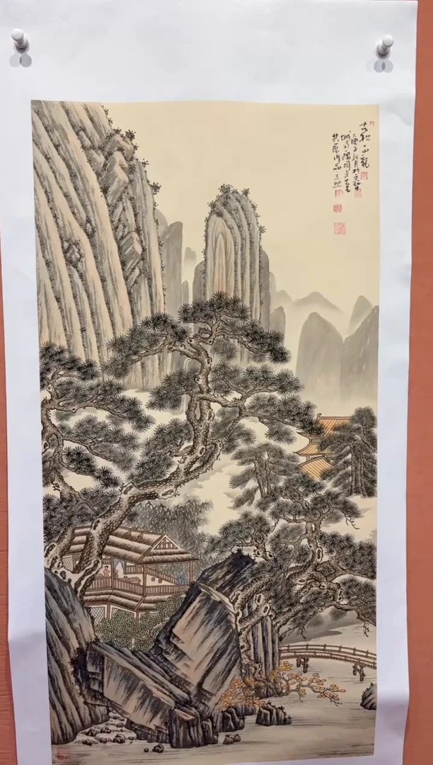 国画师立照老师国画作品