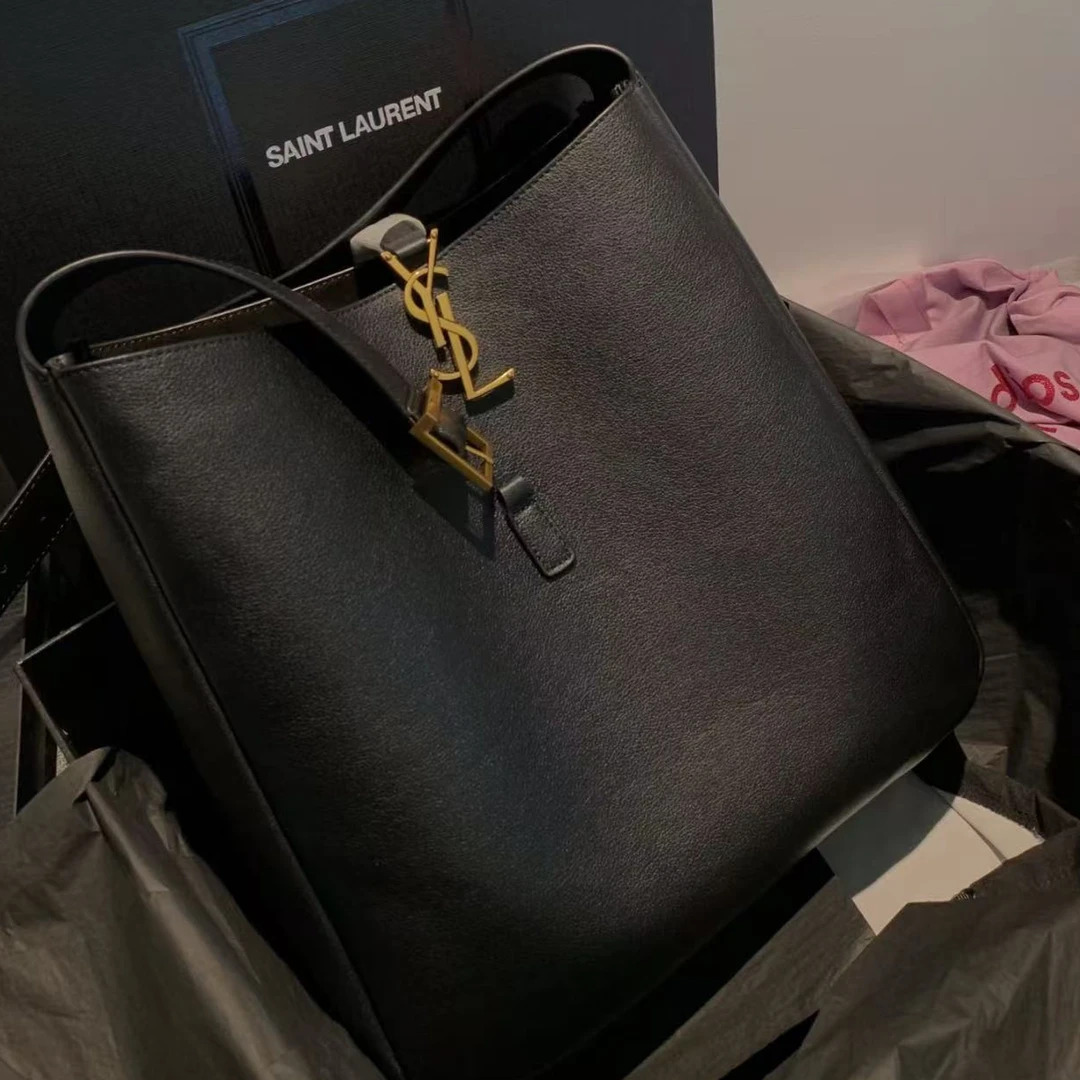 未使用 YSL/圣罗兰 青奢荟///圣罗兰hobo大号手提包包/84726