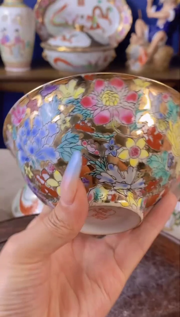 瓷片景德镇窑老厂瓷摆件