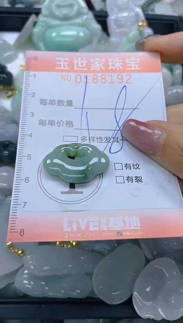 【闪购商品】翡翠颈饰未镶嵌闪购0188192