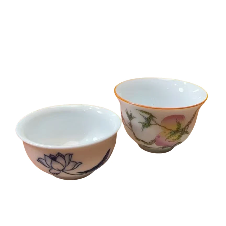 振中珍藏粉菜陶瓷杯（随机一件）