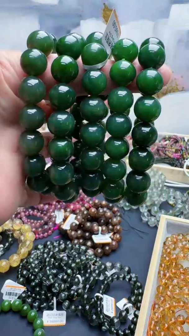 【闪购商品】和田玉手链未镶嵌A93手链单圈多样性发1