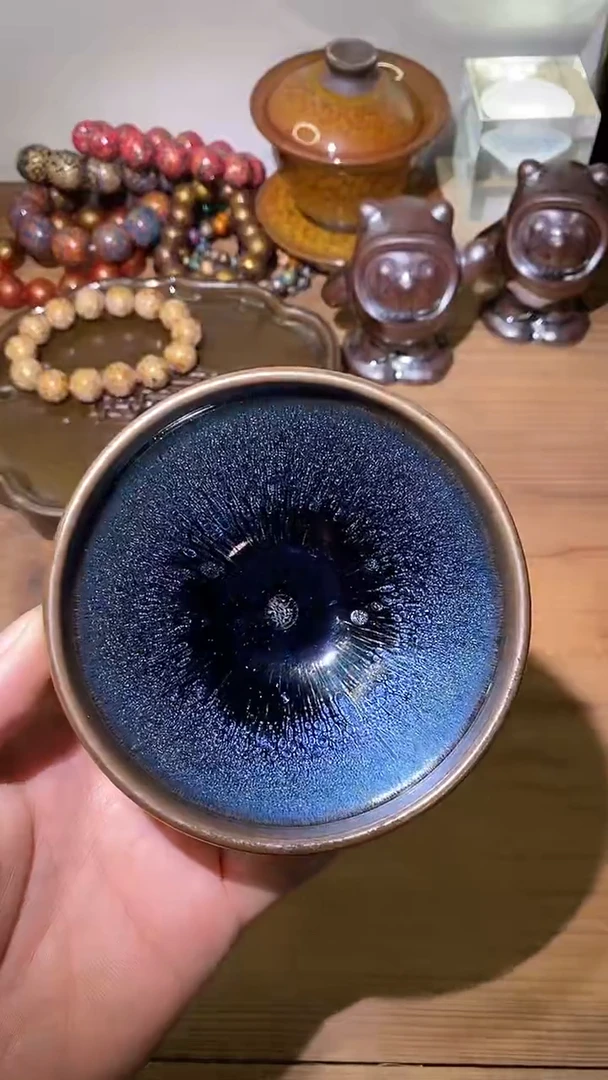 茶盏建阳建盏茶杯一只