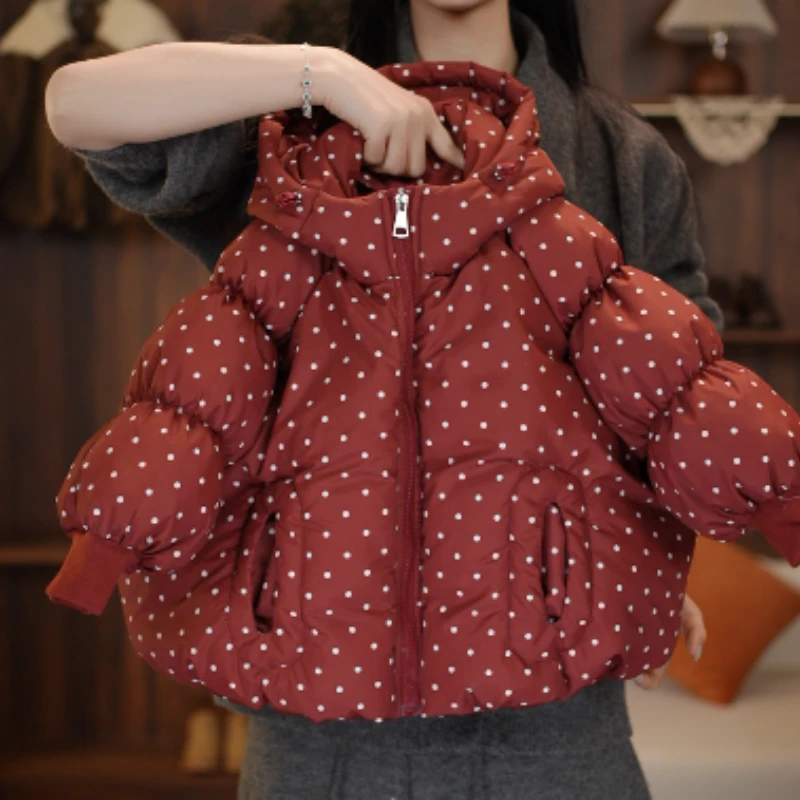 新年加厚加棉女童外套棉服宝宝韩版冬季洋气洋气休闲2024