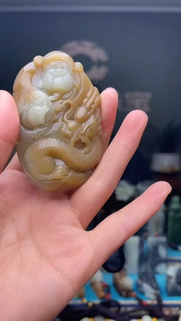 未镶嵌和田玉挂件1