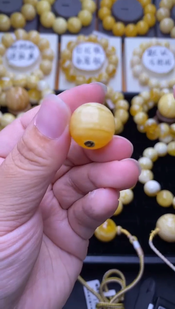 裸石琥珀未镶嵌大小姐珠宝严选90
