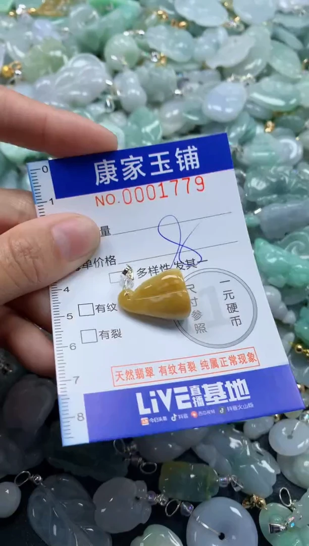 颈饰未镶嵌翡翠1779