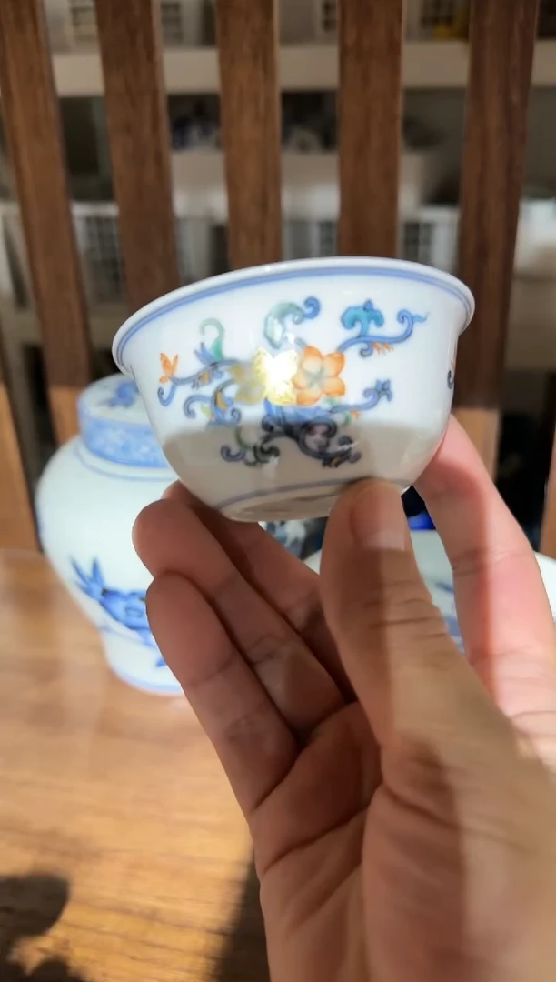 茶叶罐景德镇陶瓷杯子