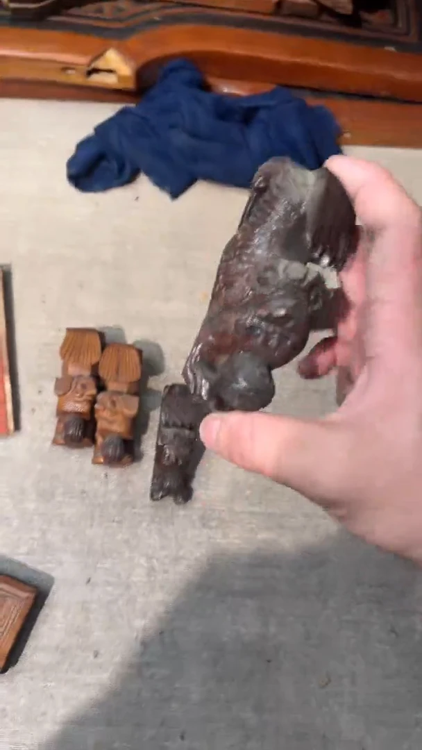 香榧木木雕款泉**缘老木雕老物完美主义者勿拍新疆西藏不包邮