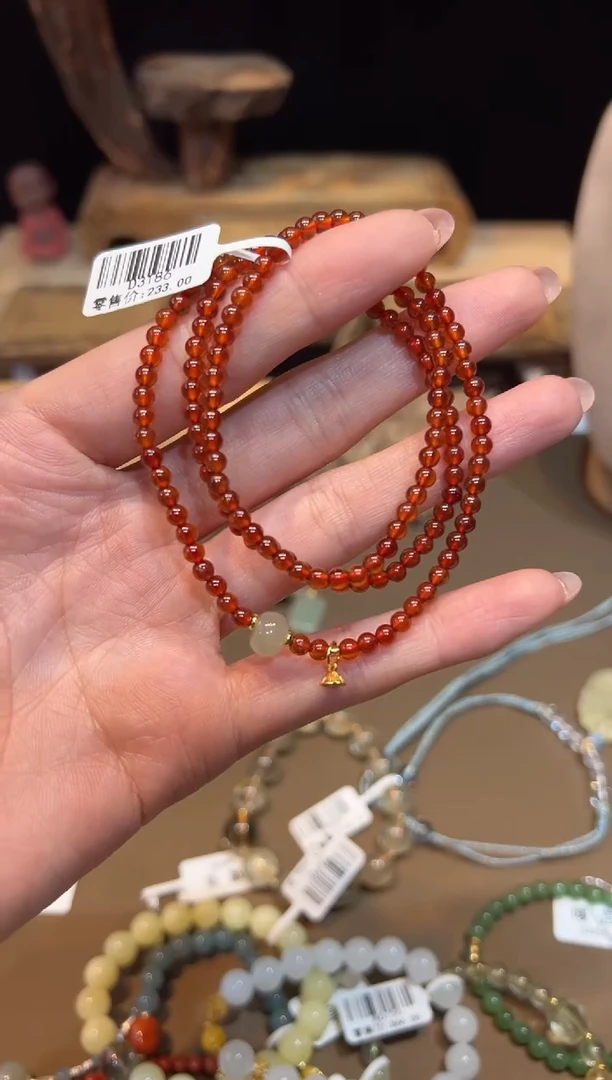 手链未镶嵌石榴石手饰@@