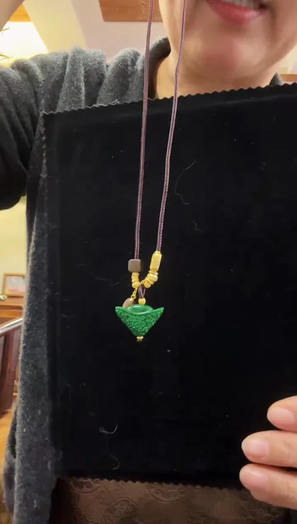 颈饰未镶嵌翡翠国风