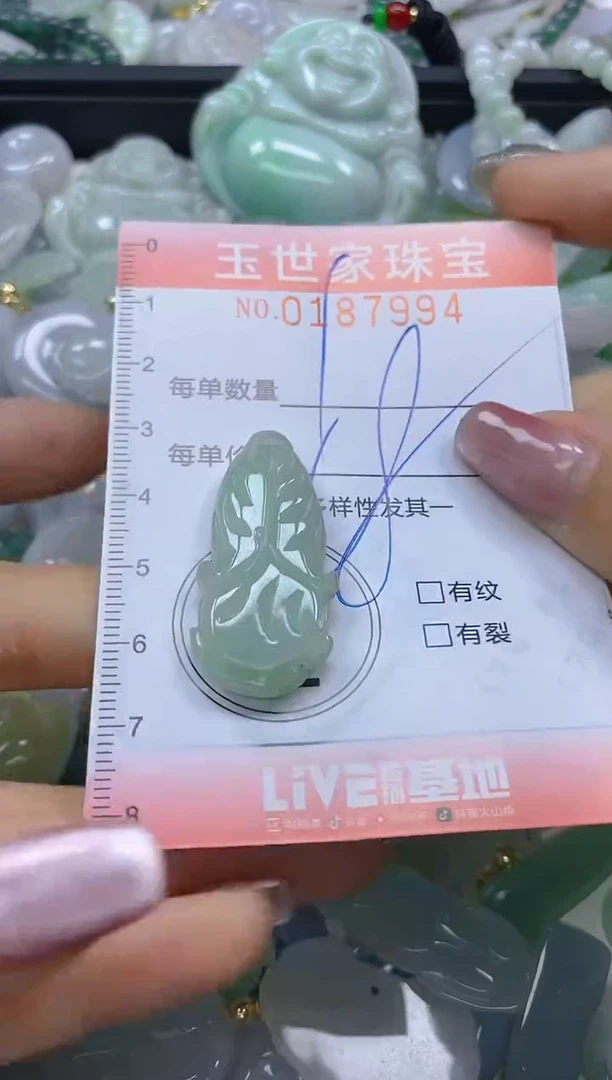 【闪购商品】翡翠颈饰未镶嵌闪购0187984