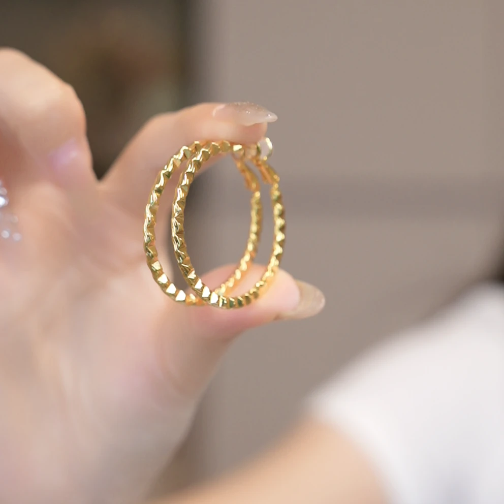 铜合金耳饰 时尚气质耳饰 8657