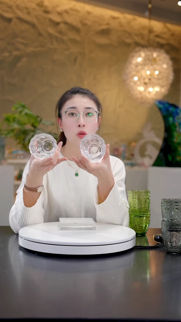 手工艺品琉璃净色设计款杯子6