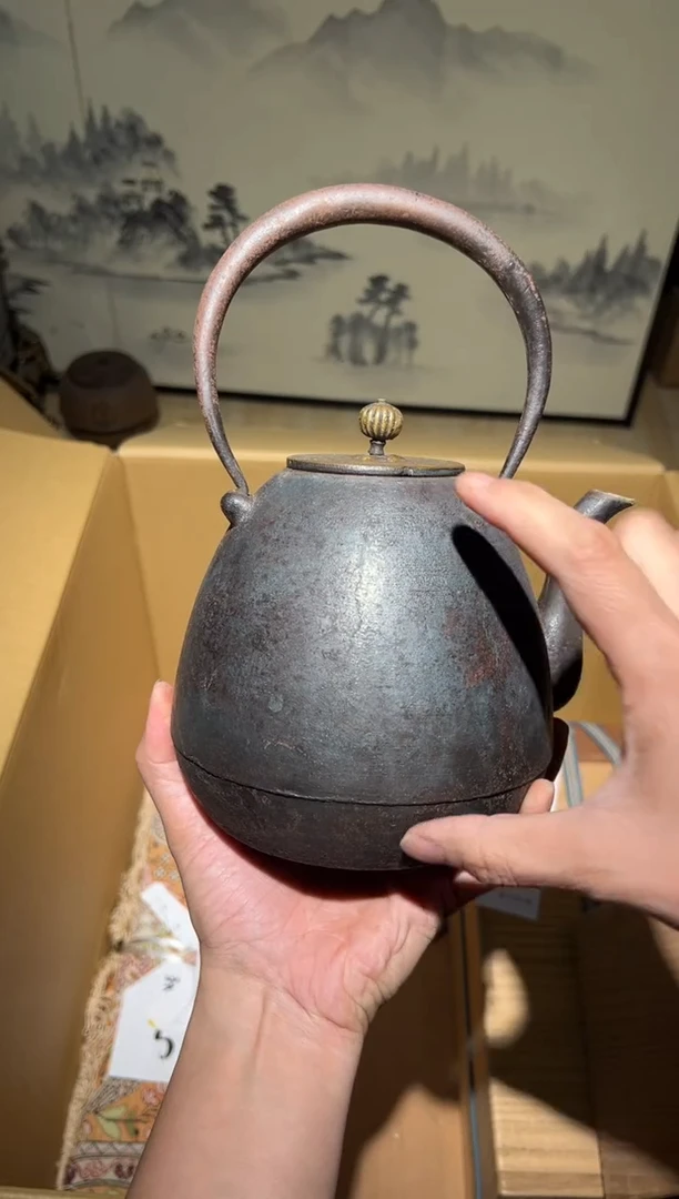 铁A3357铁壶中古周边/