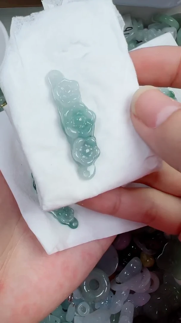 散珠翡翠晚*酥771号链接，A货翡翠