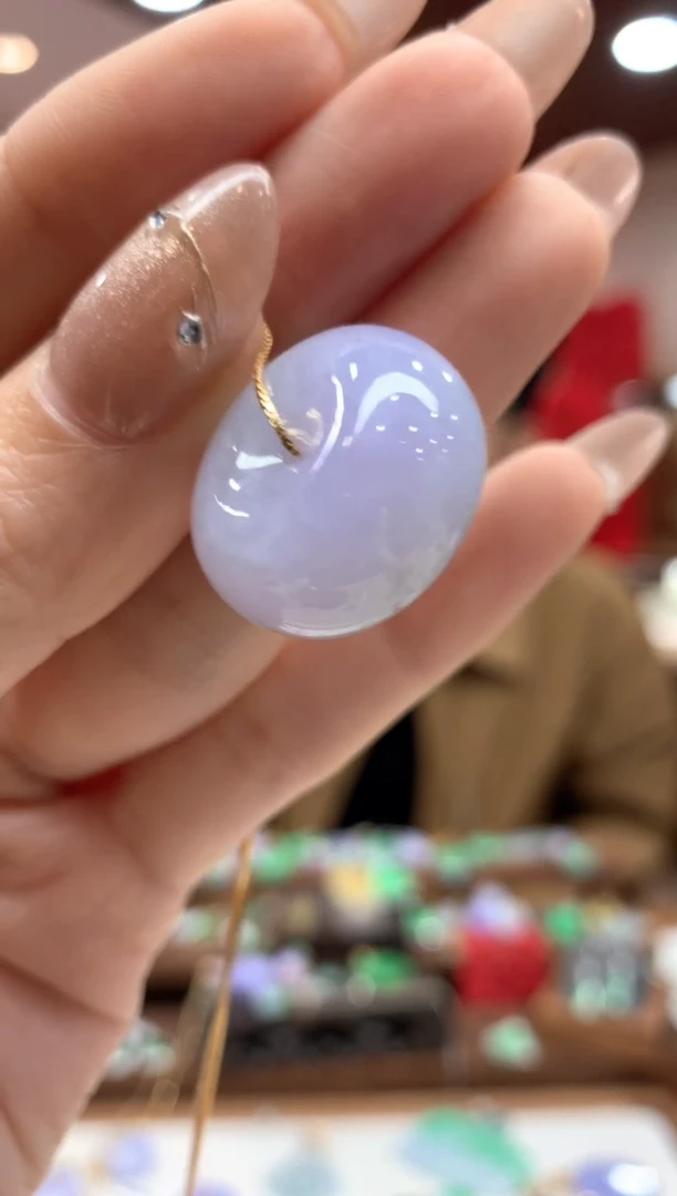 【闪购商品】翡翠吊坠(不含链)未镶嵌平安扣