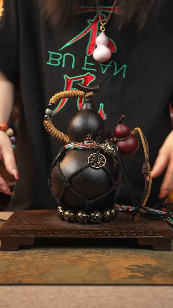 041云匠大漆酒葫芦一物一拍