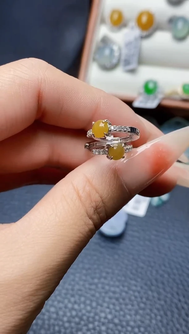 未镶嵌戒指翡翠0721