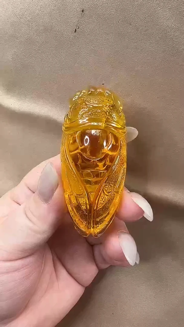 琥珀颈饰未镶嵌吊坠