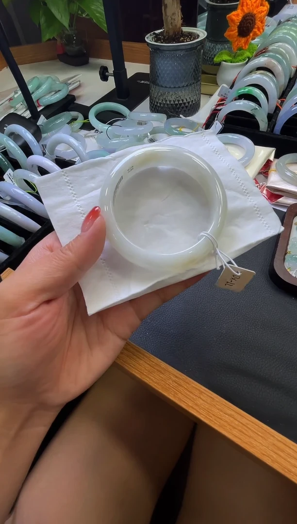 未镶嵌手镯翡翠A货翡翠 6