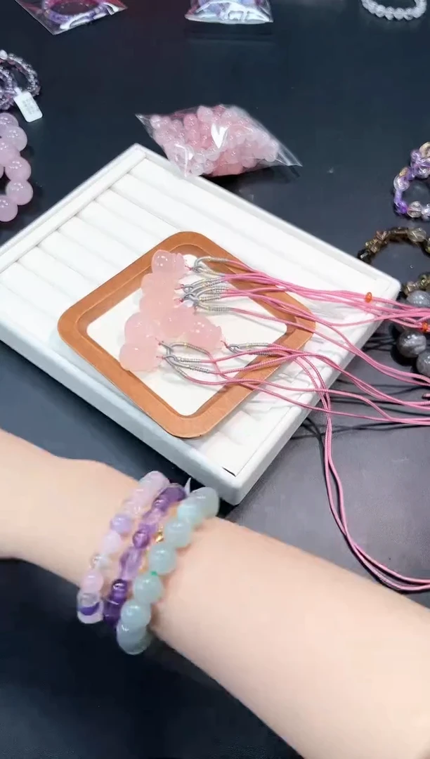 【闪购商品】水晶手串未镶嵌48p多样性发其一/1条默认微瑕