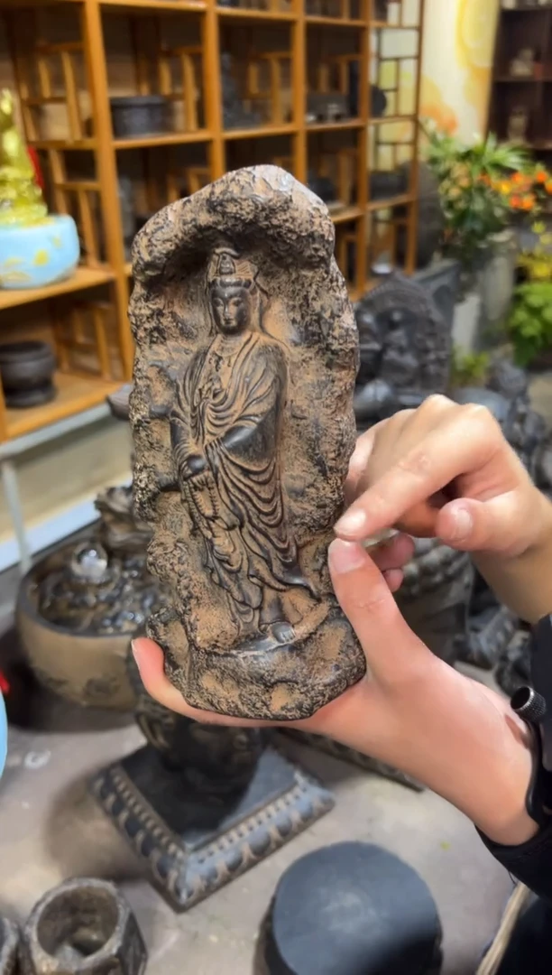 陶土【火山泥】普慈观音